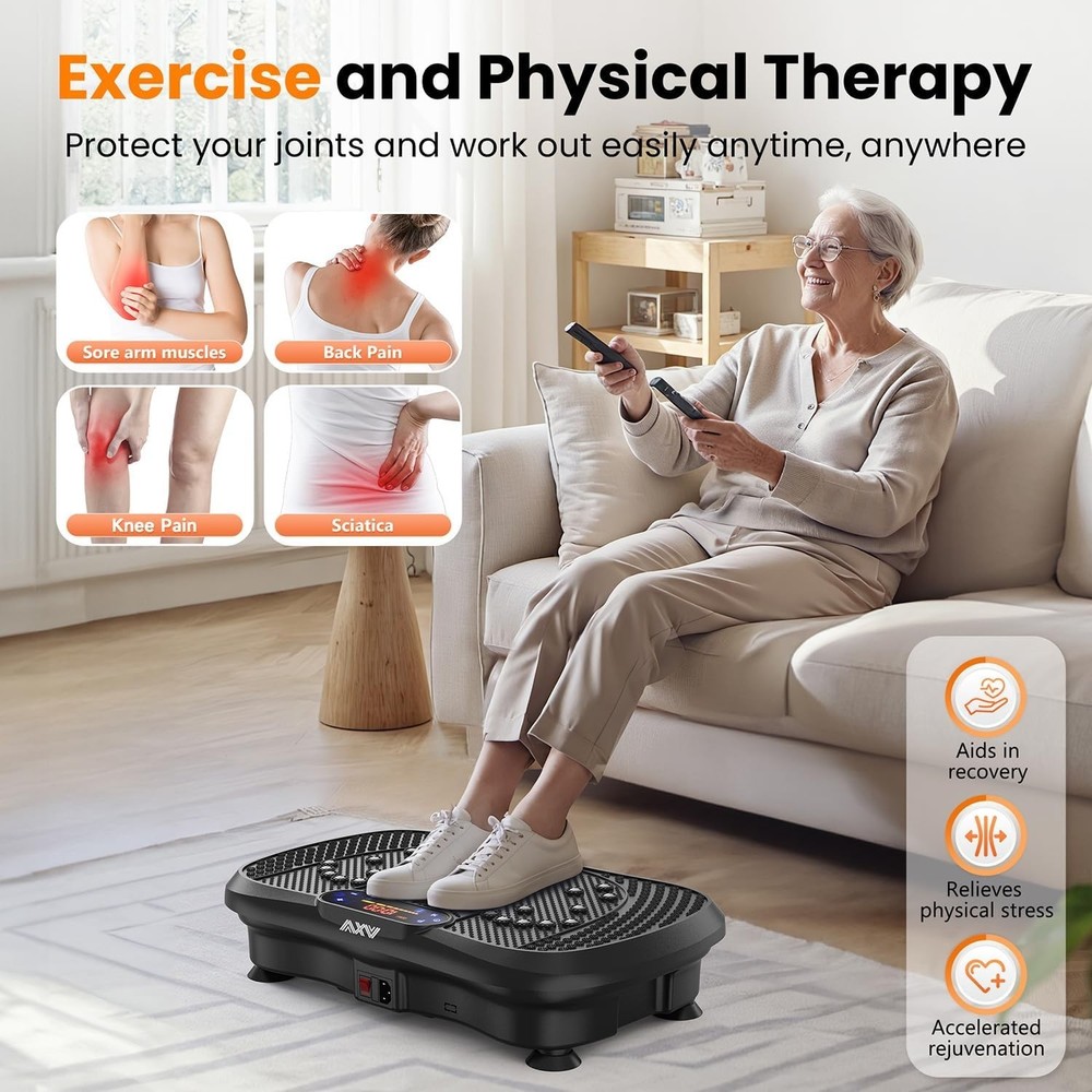 Vibration Plate Machine – Full Body Workout, Fat Burner & Lymphatic Drainage