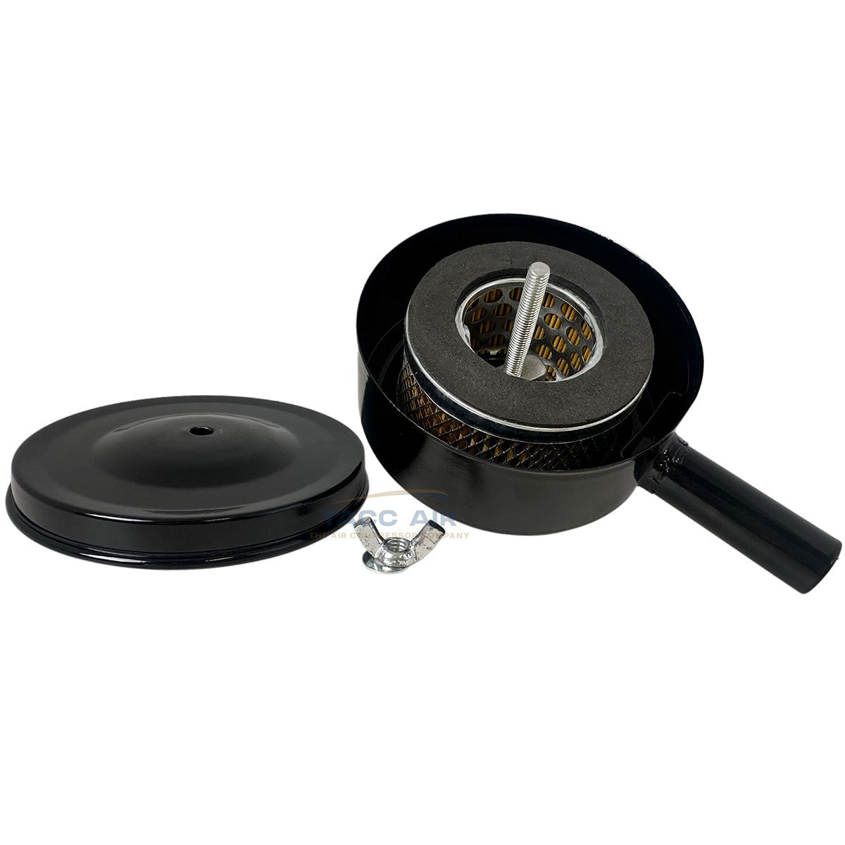 Metal 3/4" Air Compressor Pump Intake Filter Housing Assembly W/ Element