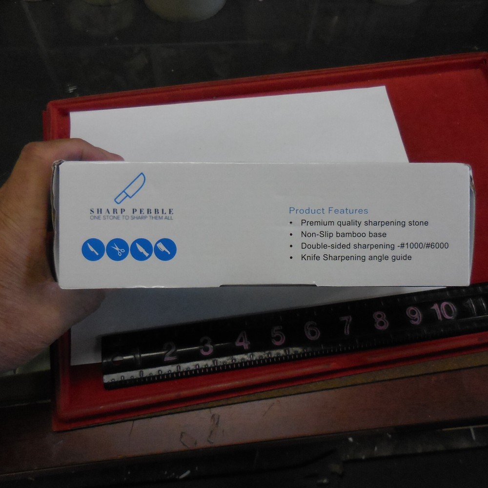 Sharp Pebble Knife Sharpening Stone -#MB & EP