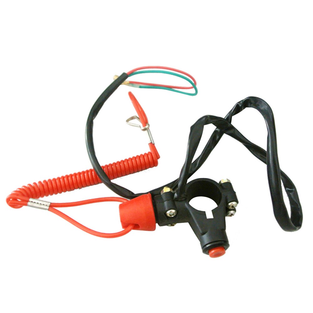 Stop Tether Closed Kill Switch MX TRX Snowmobile ATV Racing Engine