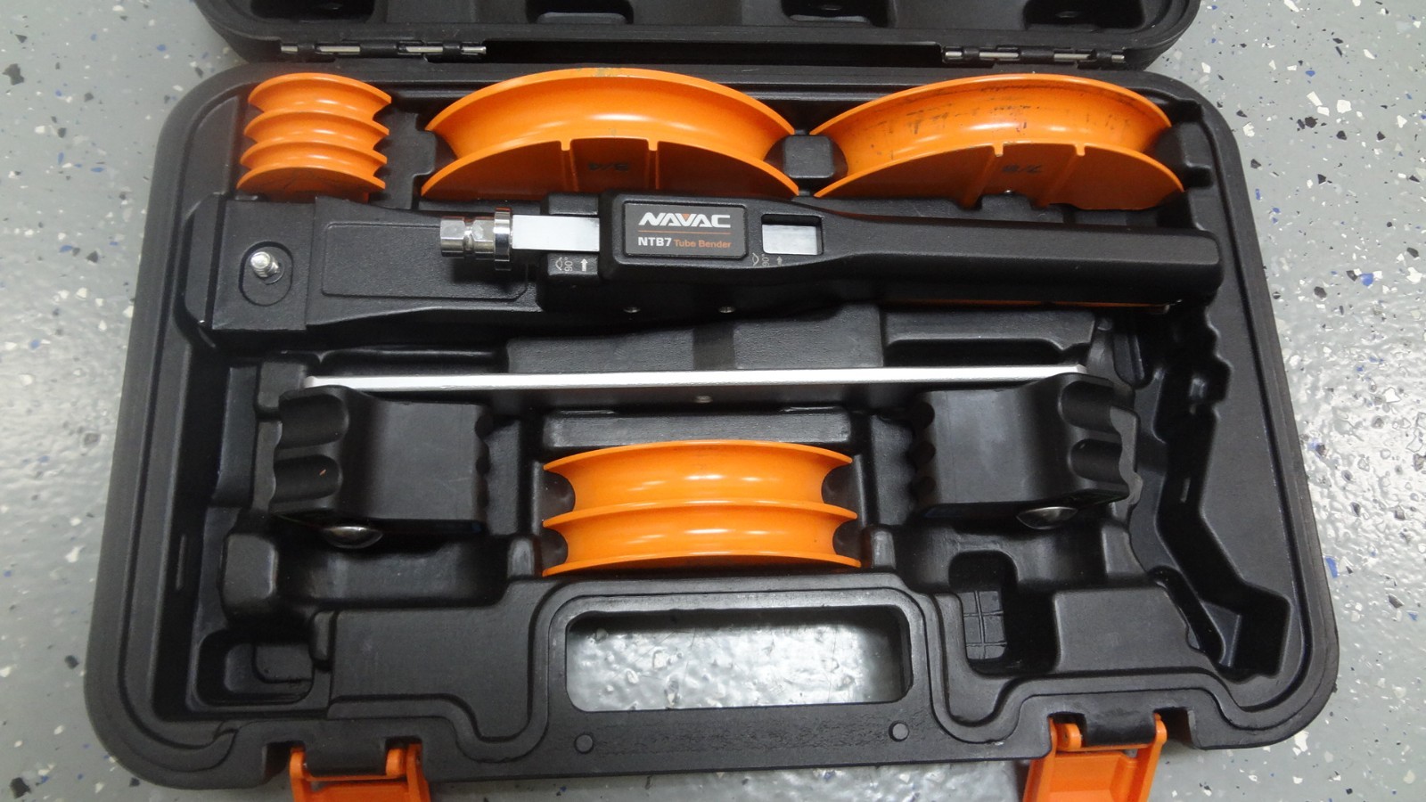 NAVAC NTB7 Ratcheting Tube Bender Kit