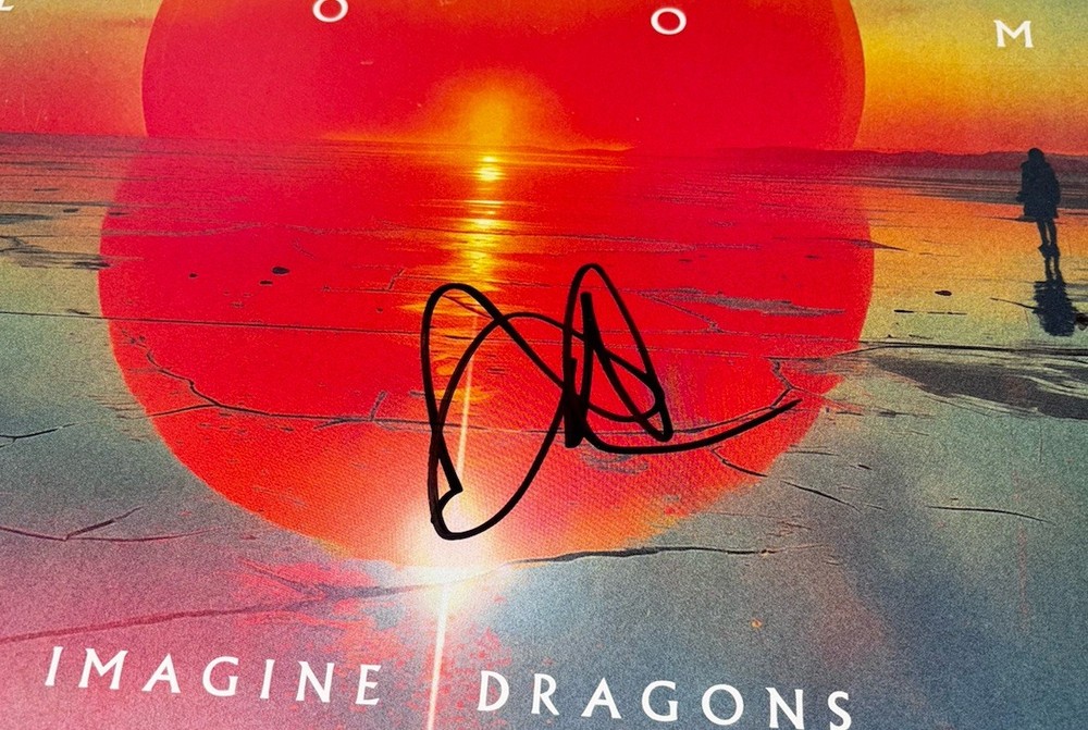 Dan Reynolds Signed Imagine Dragons Vinyl Album Loom