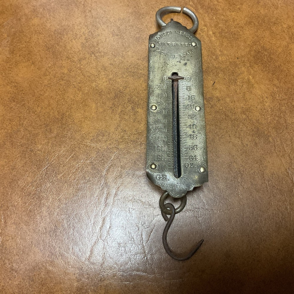 Vintage FORSCHNER & SONS Package Scale.