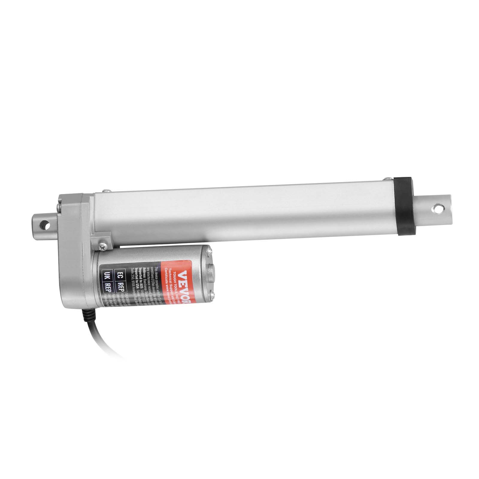 VEVOR Linear Actuator 12V 6Inch 0.55"/s High Speed 220lbs/1000N IP54 Protection