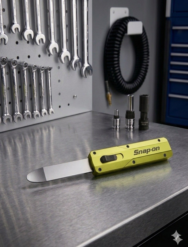 Snap On Tools Retractable Pry Tool Yellow PBFT60HV PBFT60