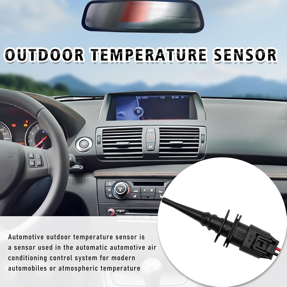Outside Ambient Air Temperature Temp Sensor - Connector Pigtail Plug Compatible
