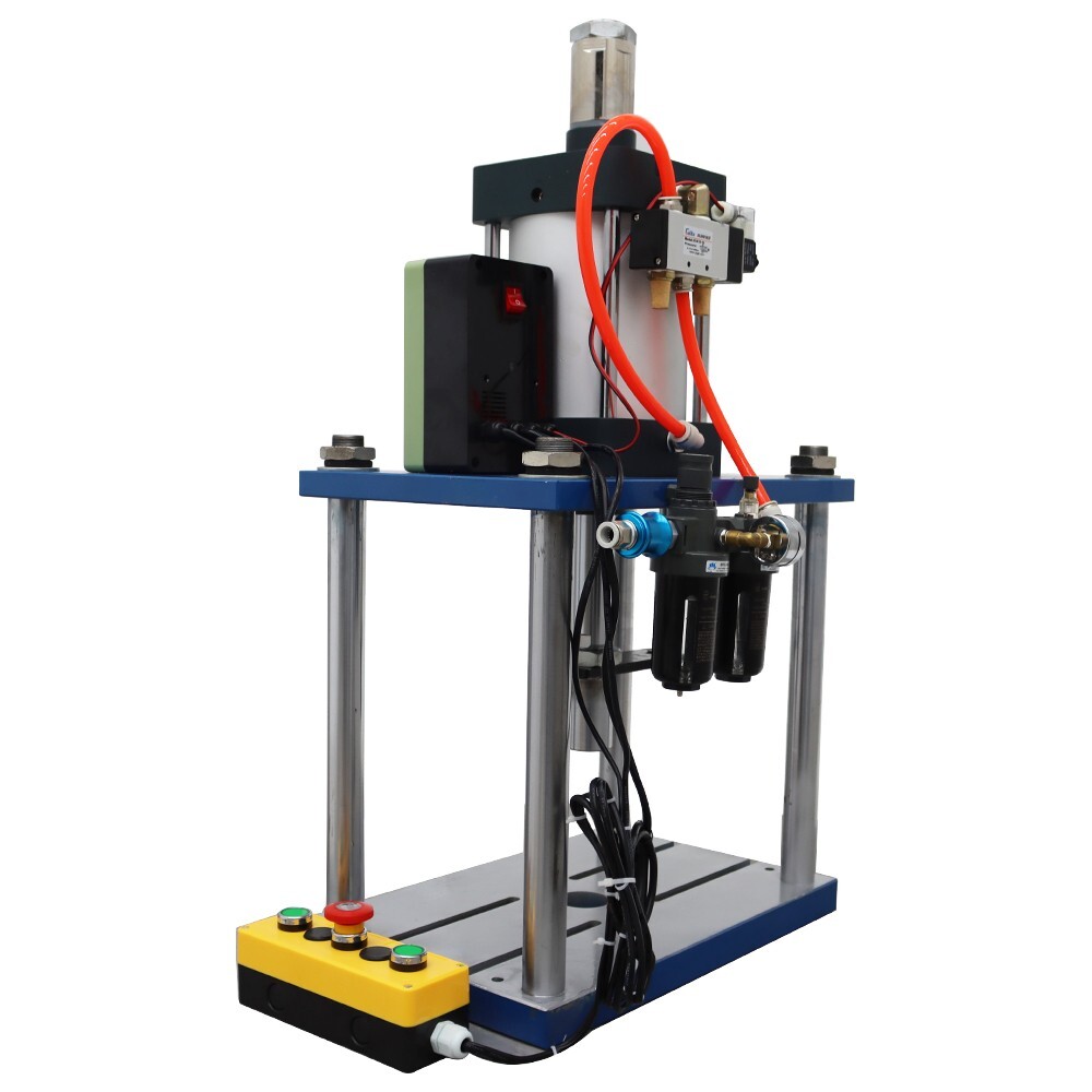 110V Pneumatic Punch Press Machine 2866lbs 4 Columns with Controller