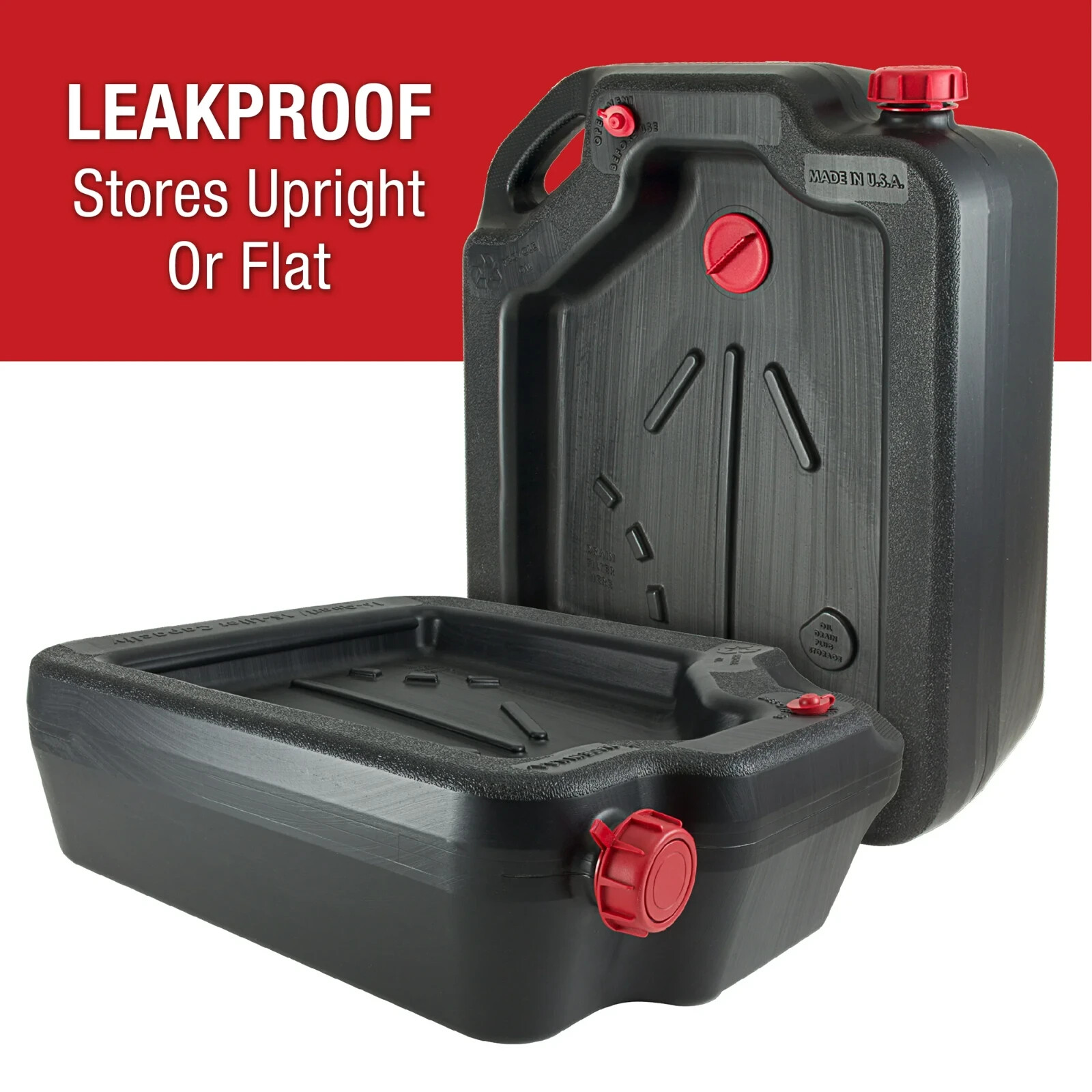 16 Qt Oil Drain Pan Leak-Proof Large Capacity Auto Container