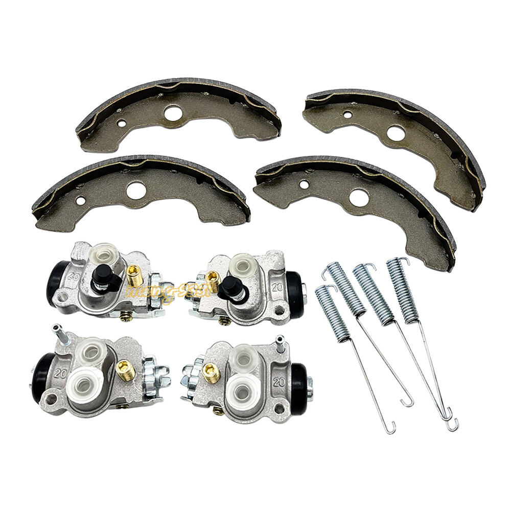 Front Brake Wheel Cylinders w/Shoes for Honda Foreman Rubicon 500 Rincon 650 TRX