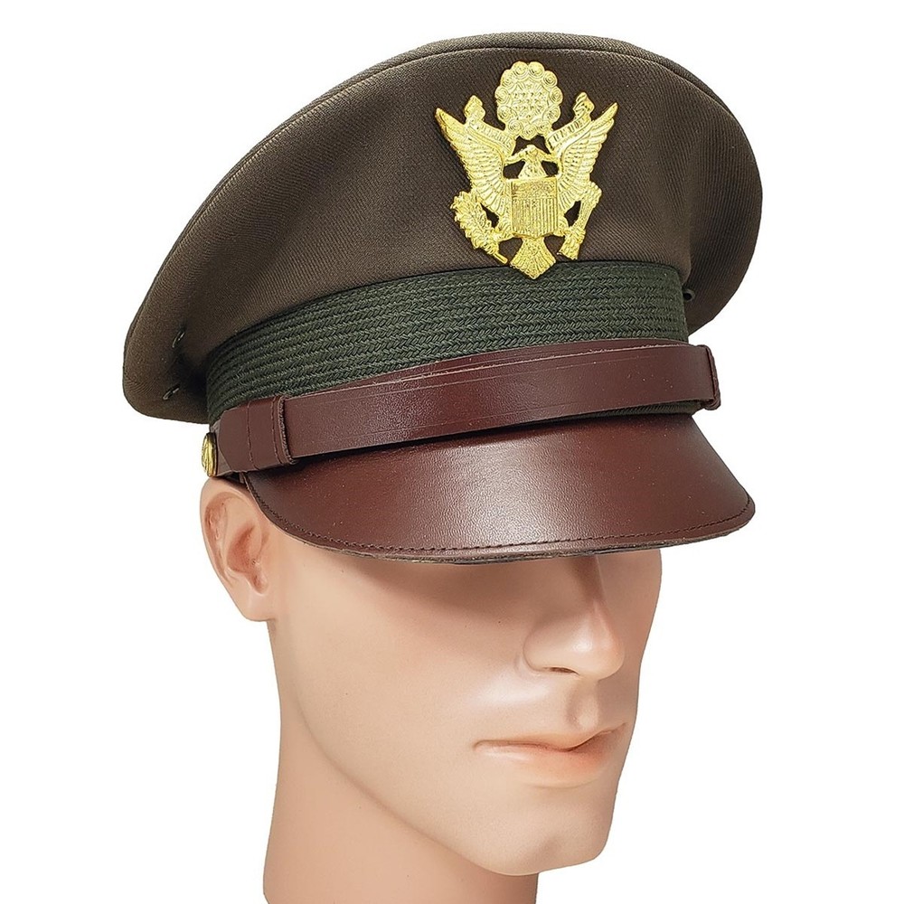 Army Air Corps Officer Visor Cap - WWII
