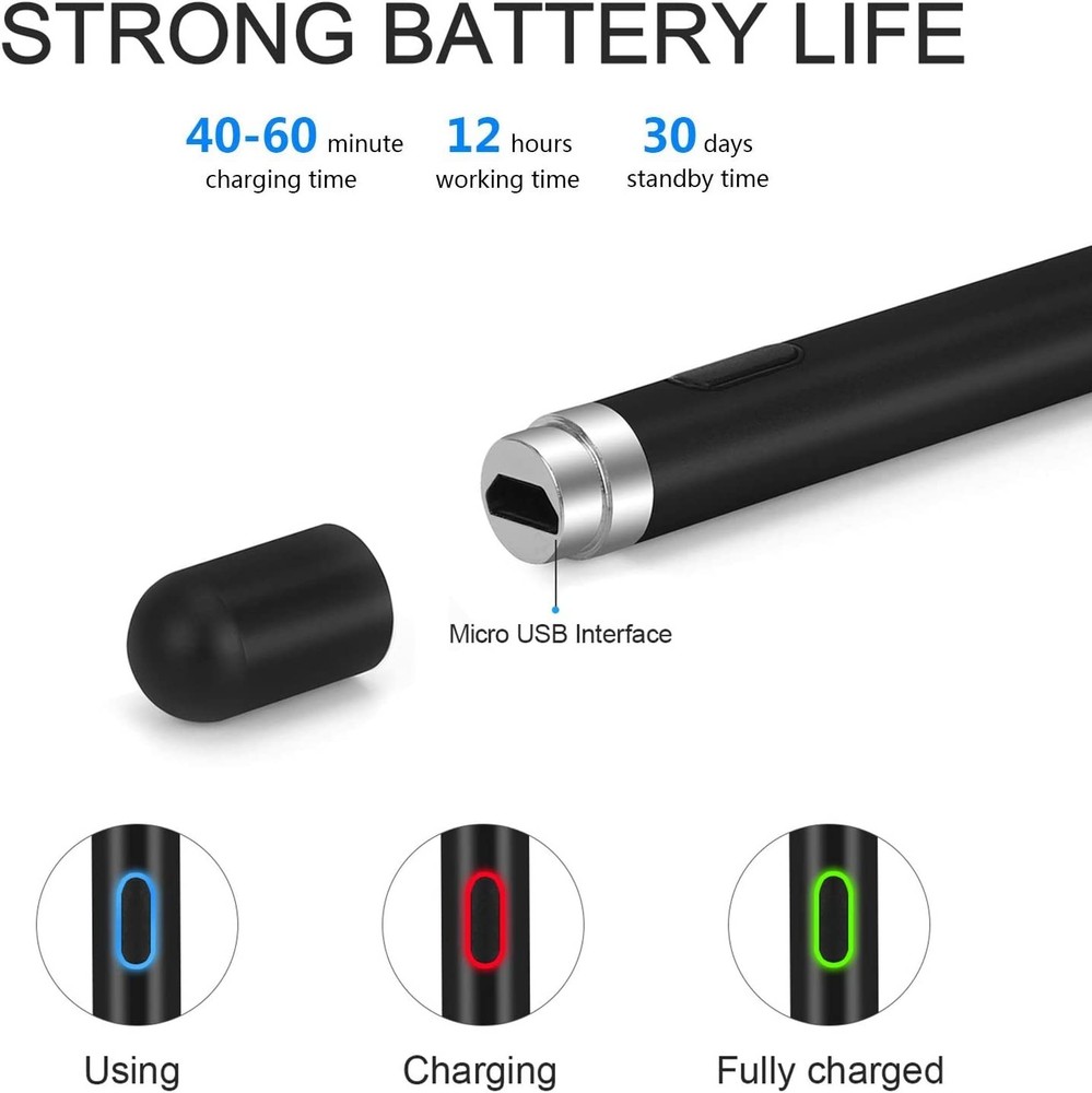 For iPhone 17/Pro/Max/Air - Active Stylus Pen Digital Capacitive Touch