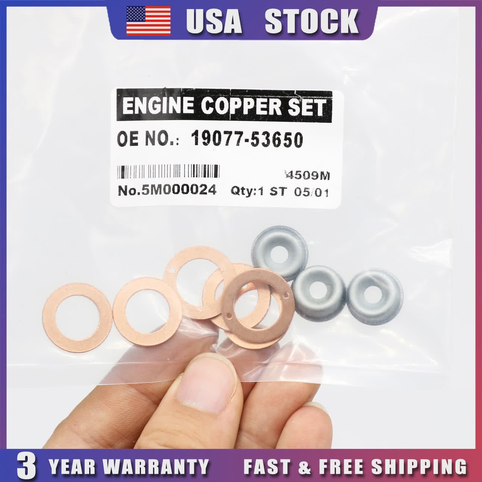 New Injector Seal Kit For Kubota Engines D905 D1005 D1105 D1305 19077-53650