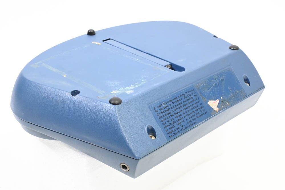 Scientology Professional Mark VI E-Meter LEFT-HAND Hubbard Electrometer BLUE