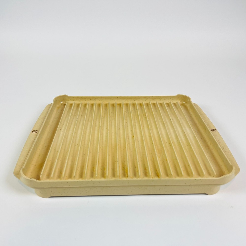 LittonWare Microwave Bacon Tray Reversible Oven Roasting Rack Model 39437