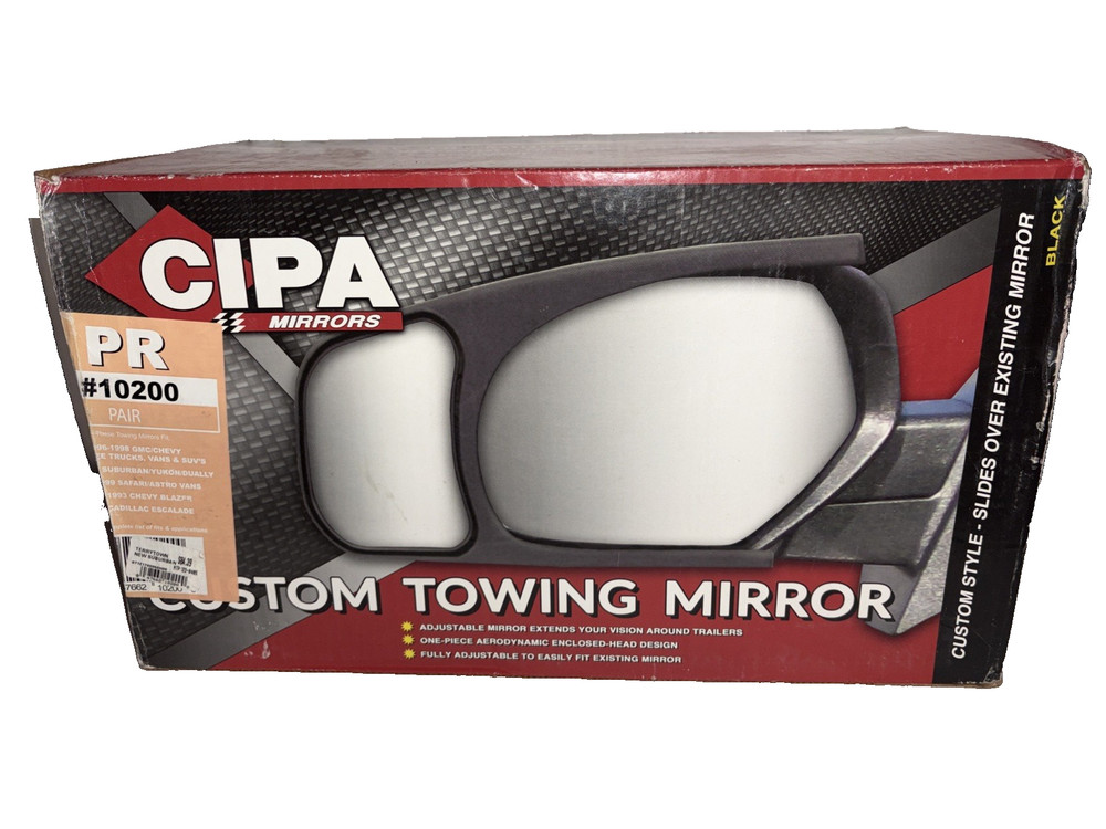 CIPA 10200 Custom Towing Mirrors PAIR