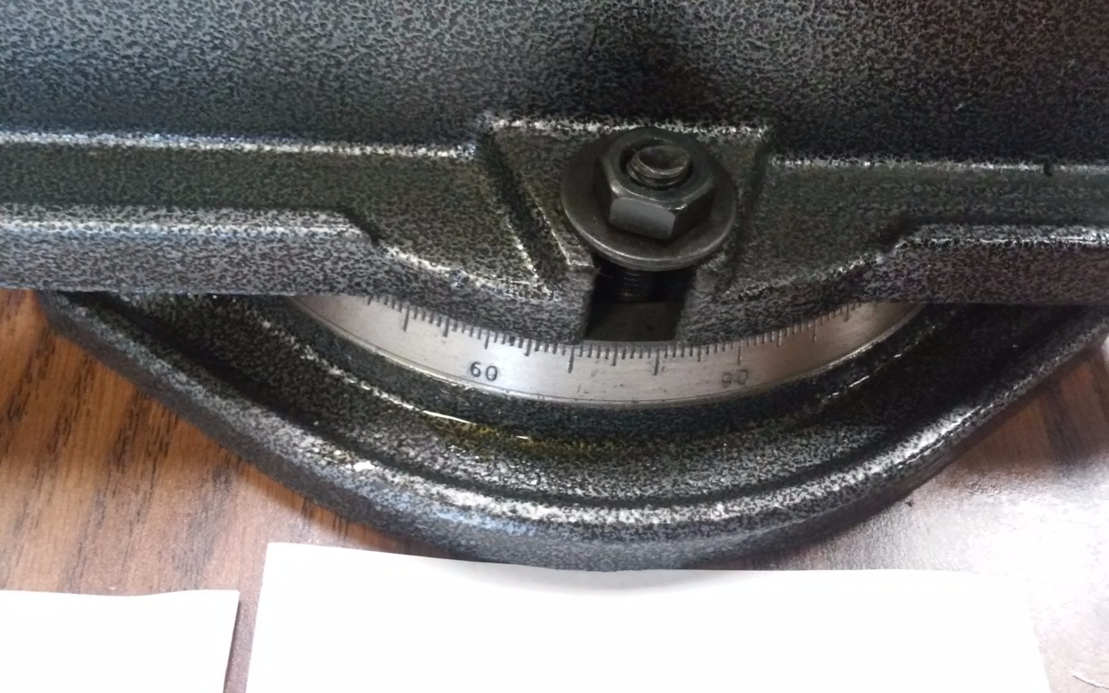 "4 ANG-LOCK MILLING MACHINE VISE w. swivel base #850-400