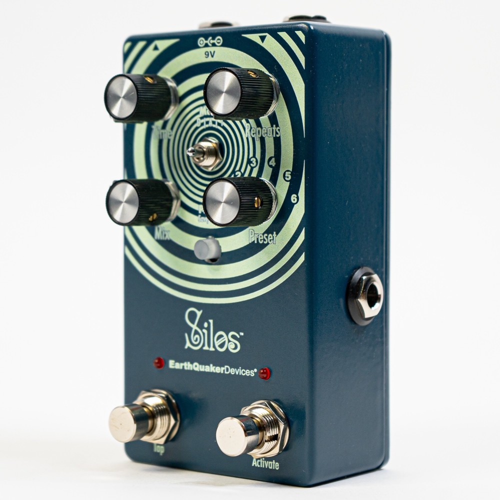 EarthQuaker Devices Silos Multi-generational Time Reflection Delay Pedal - New