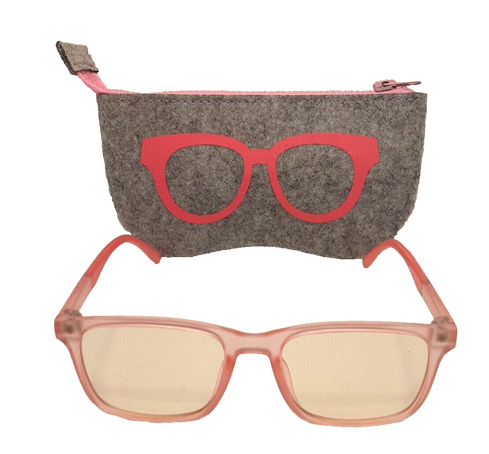 Blue Light Blocking Glasses Pink Computer and Gaming Kids
