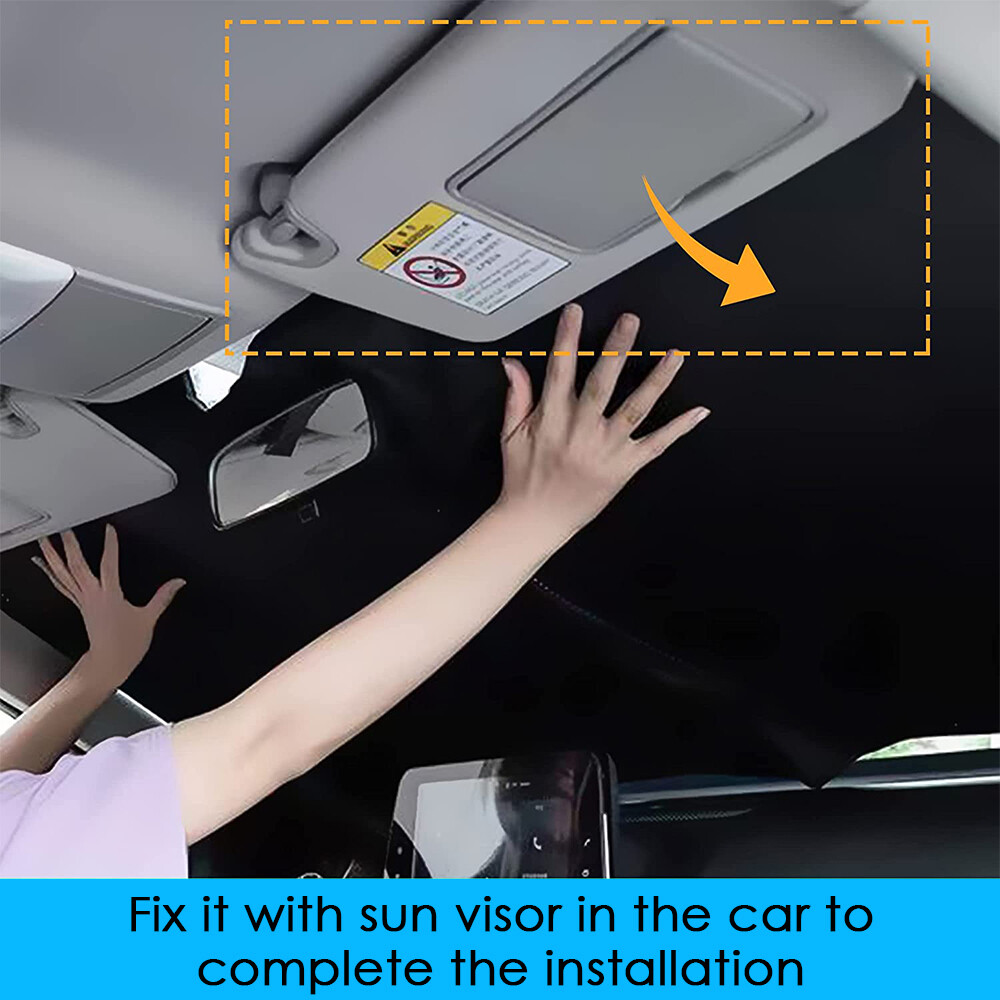 Foldable Car Windshield Sun Shade Front Window Cover Visor UV Block Protector
