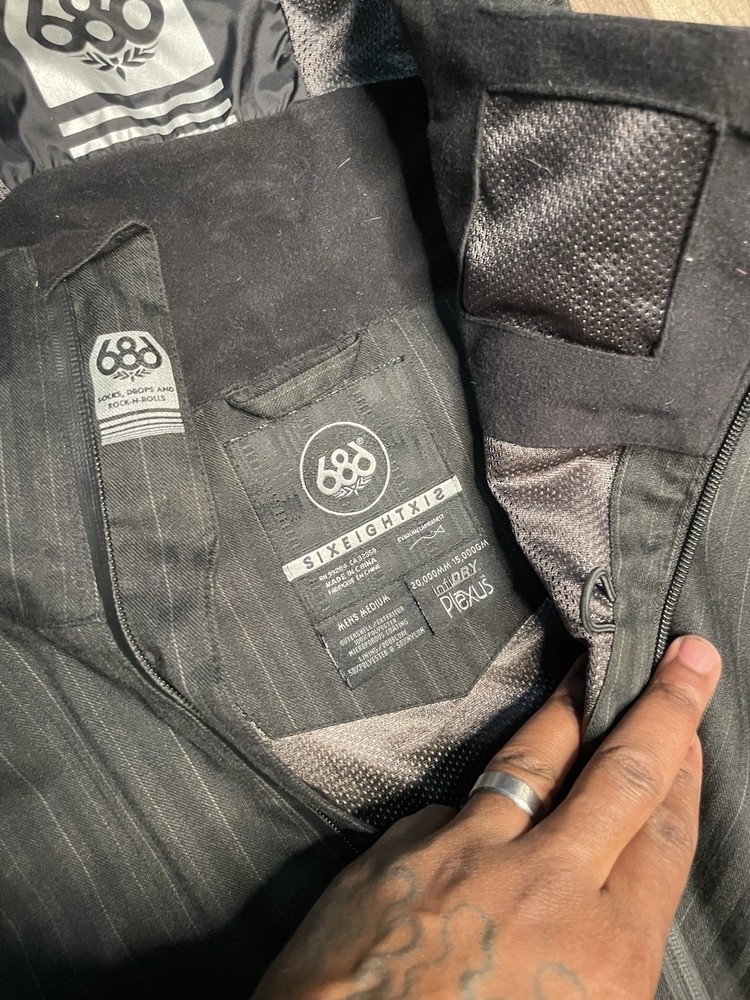 686 Men's Core Insulated Jacket Black Size Medium