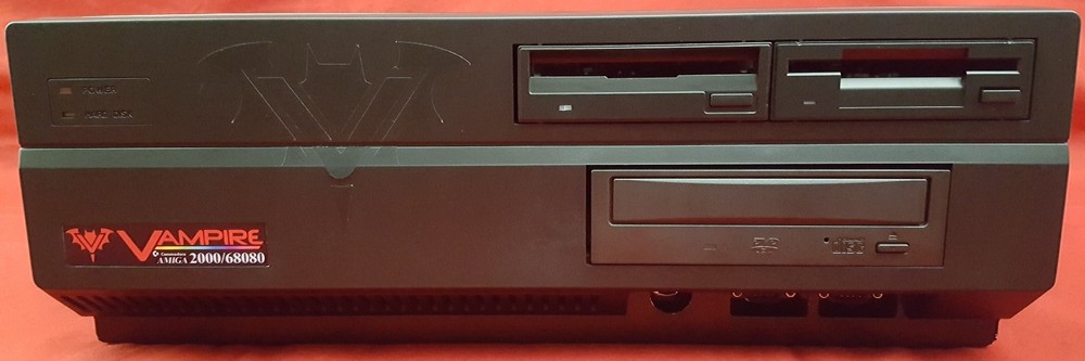 BLACK Vampirized Commodore Amiga 2000 A2000 Desktop Computer 68080@85mhz Vampire