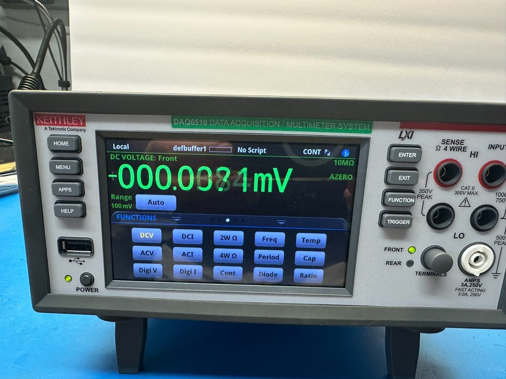 Keithley DAQ6510 Data Acquisition Mainframe, Multimeter, 2 Module