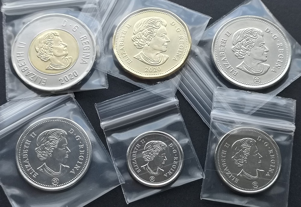 ***CANADA 2020 UNCIRCULATED COINS SET ***