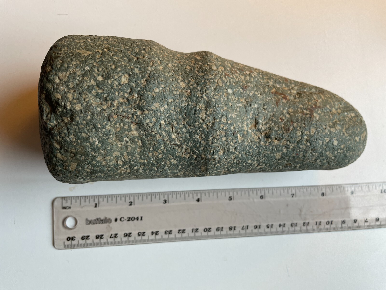 native american indian grinding stone genuine granite pestle