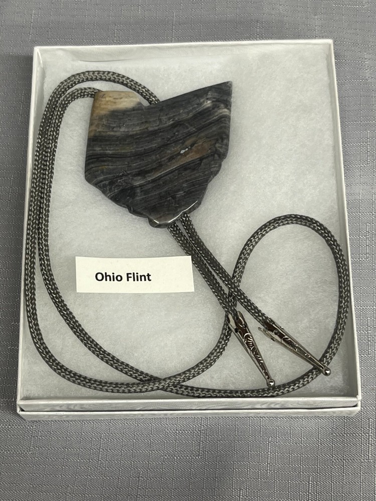Ohio Flint Bolo Tie Western