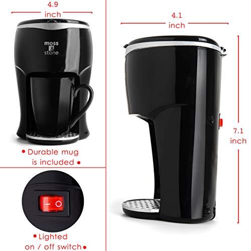 Mini Drip Coffee Maker with Mug, Small Coffee Pot With Coffee Assorted Styles