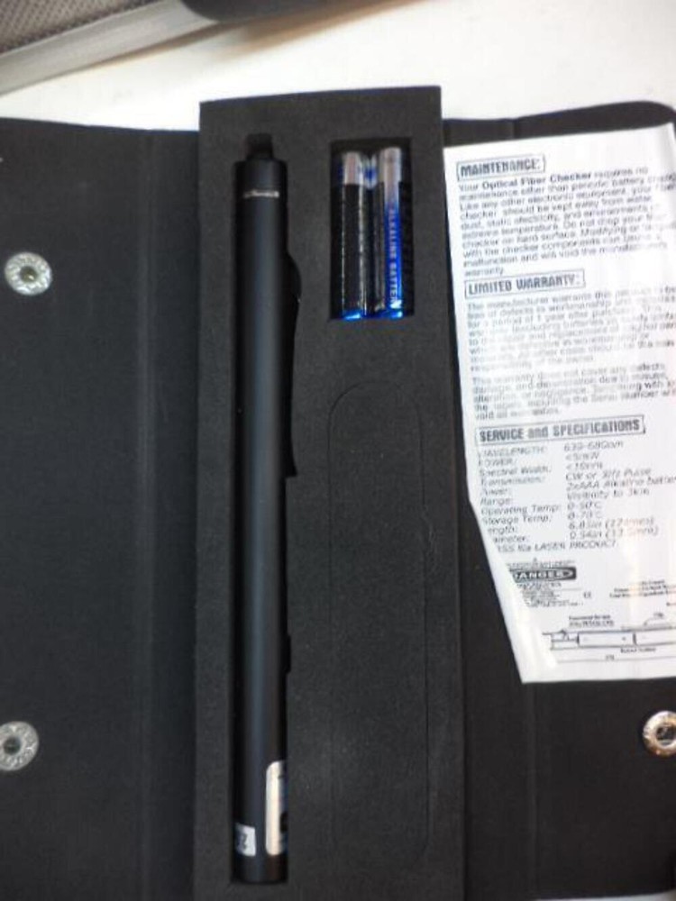 USED 400X FIBER OPTIC MICROSCOPIC LAB ANALYSIS KIT SR