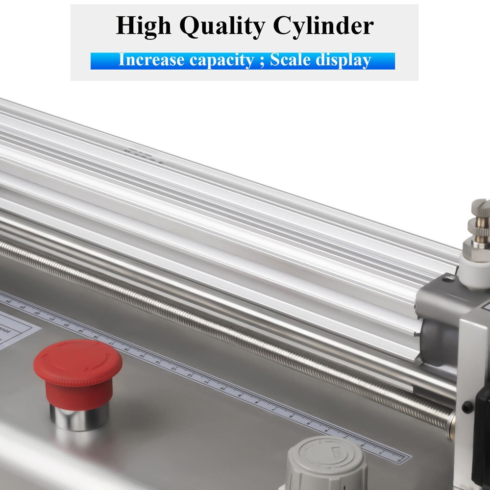 600ml Pneumatic Paste Filling Machine with Hopper - Efficient & Accurate
