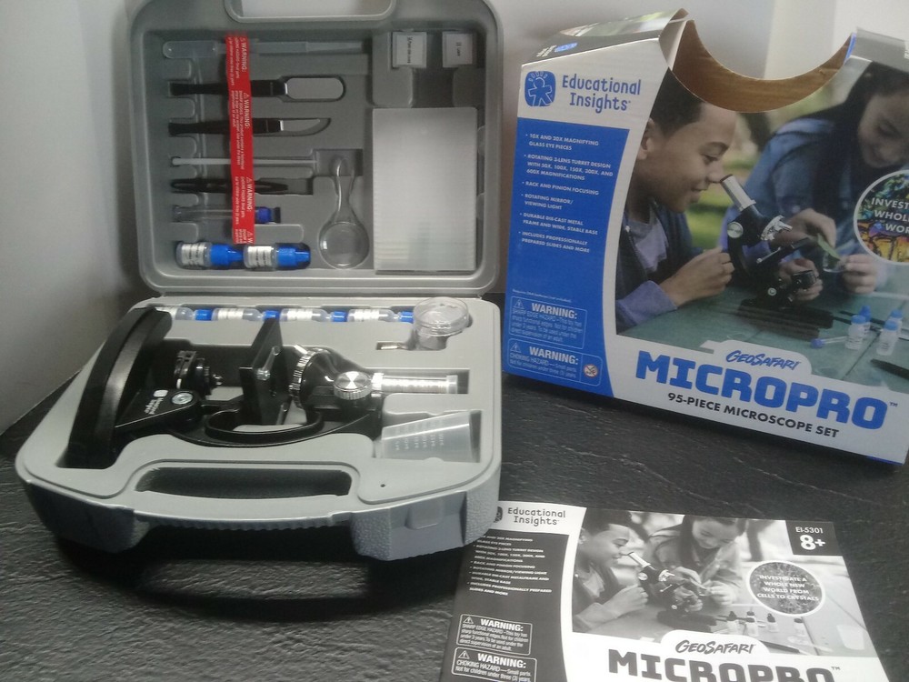 Geo Safari Micropro 95 Pc Microscope Set EI-5301