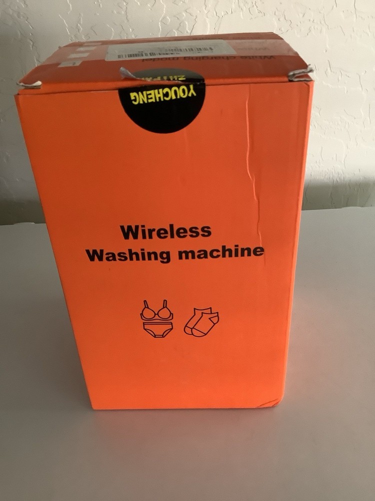 Portable Wireless Mini Wash Machine. USB Rechargeable Open Box
