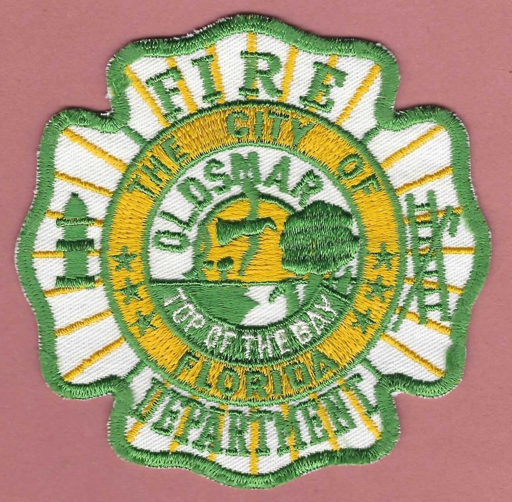 OLDSMAR FLORIDA FIRE RESCUE PATCH