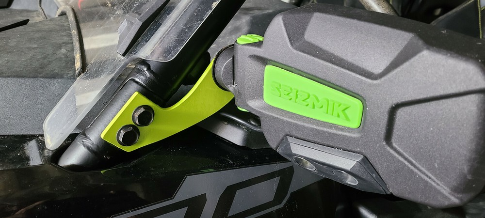 POLARIS RZR WINDSHIELD PILLAR MIRROR BRACKET