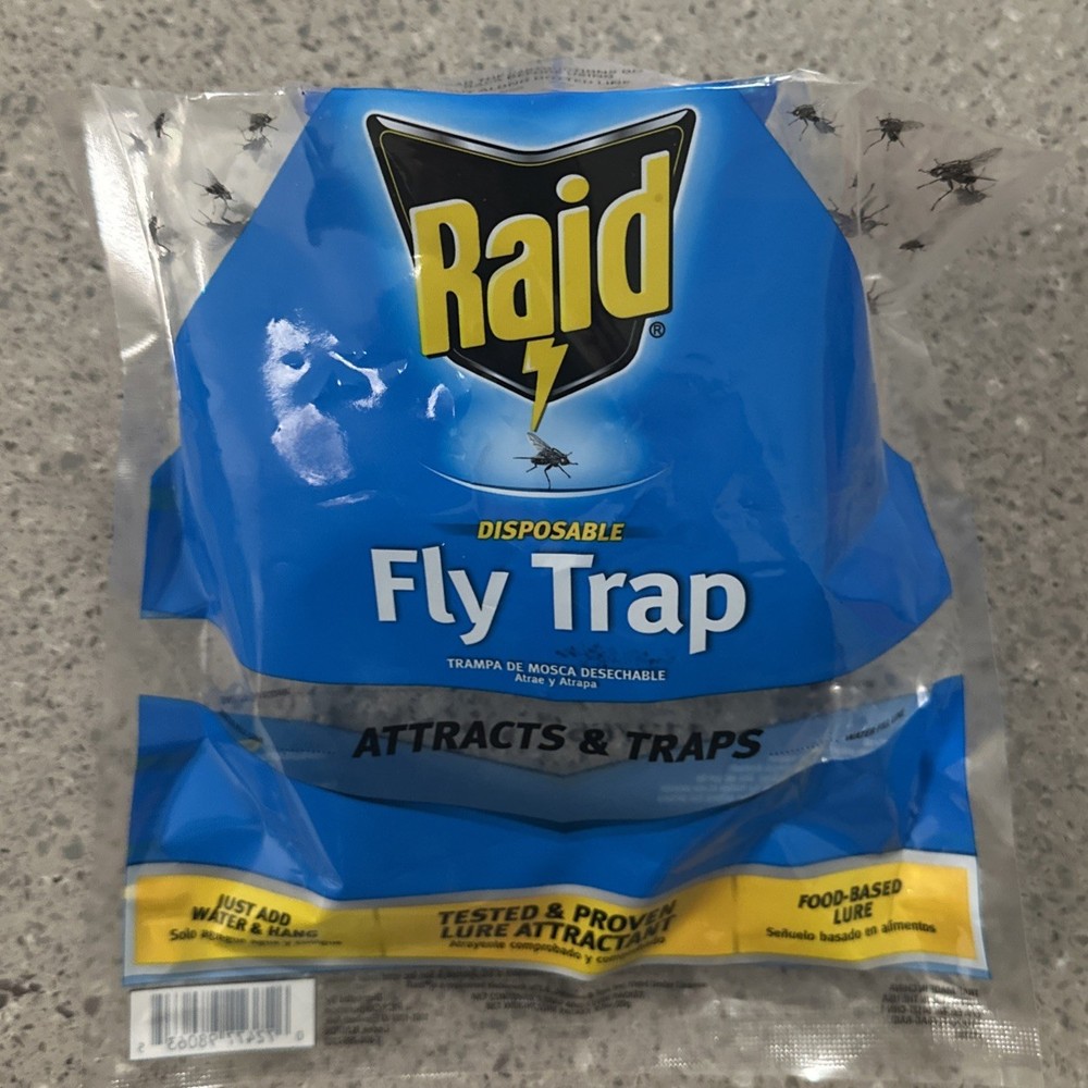 Raid Outdoor Disposable Hanging Fly Trap