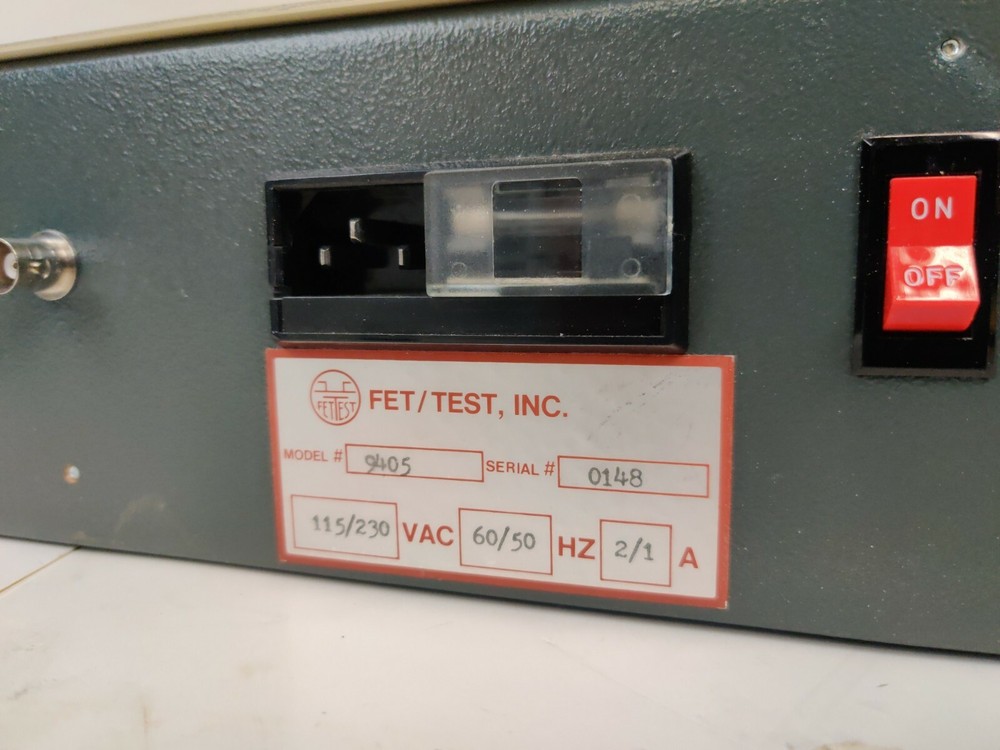 FetTest 9405 DVM field effect transistor Testing Device 1-10 kV Cal