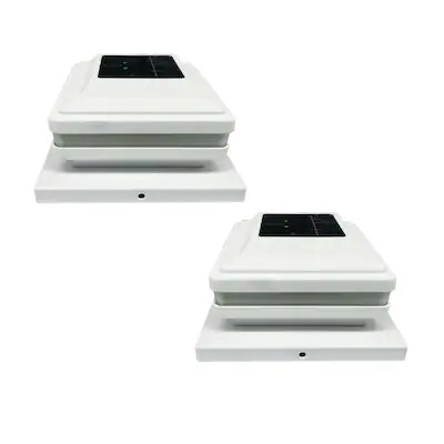 Harbor Breeze White Plastic Fence Deck Post Cap