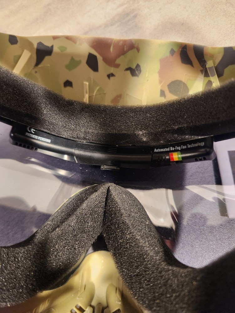 Empire E-Vent Goggle TerraPat with fan + extra clear lens