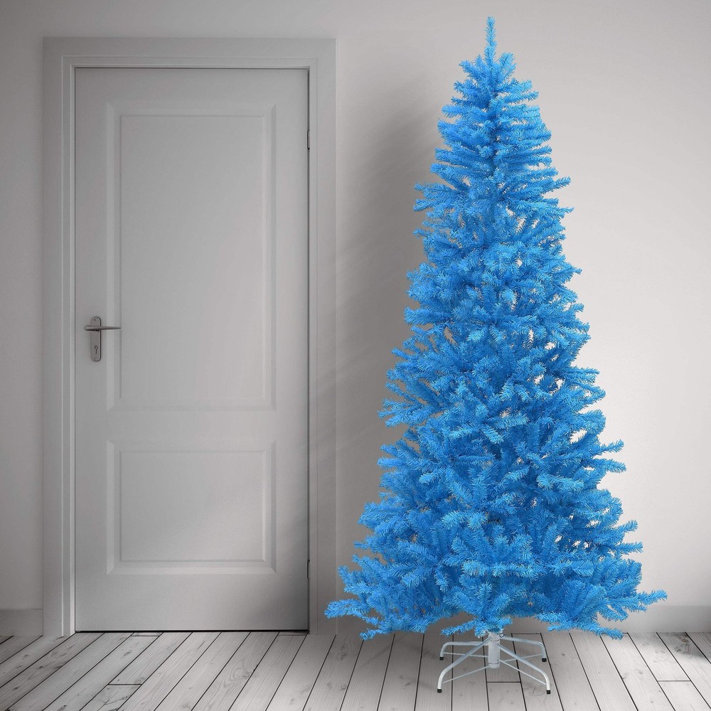 7.5 ft. Colored Trees Blue Tree