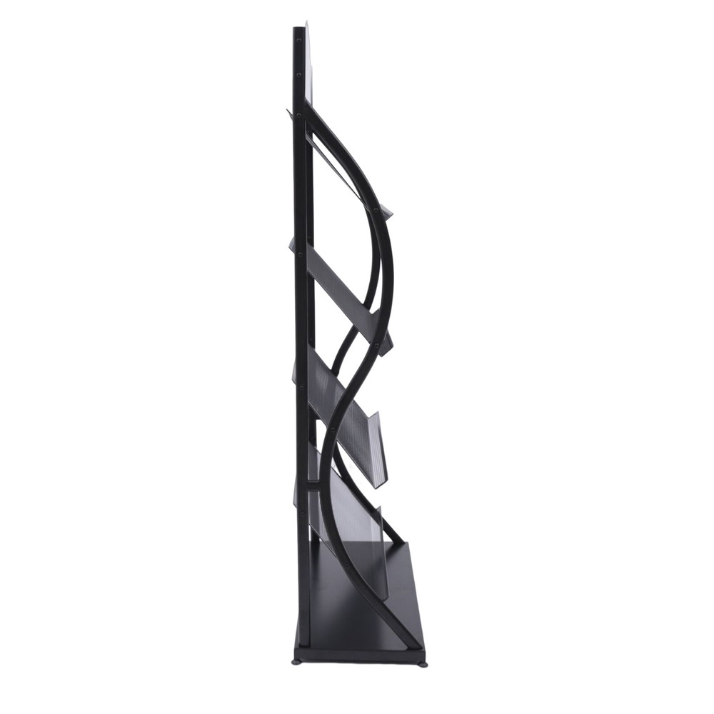 Book Shelf Rack Floor Multi-layer Storage Display Rack Newspaper Comic Display