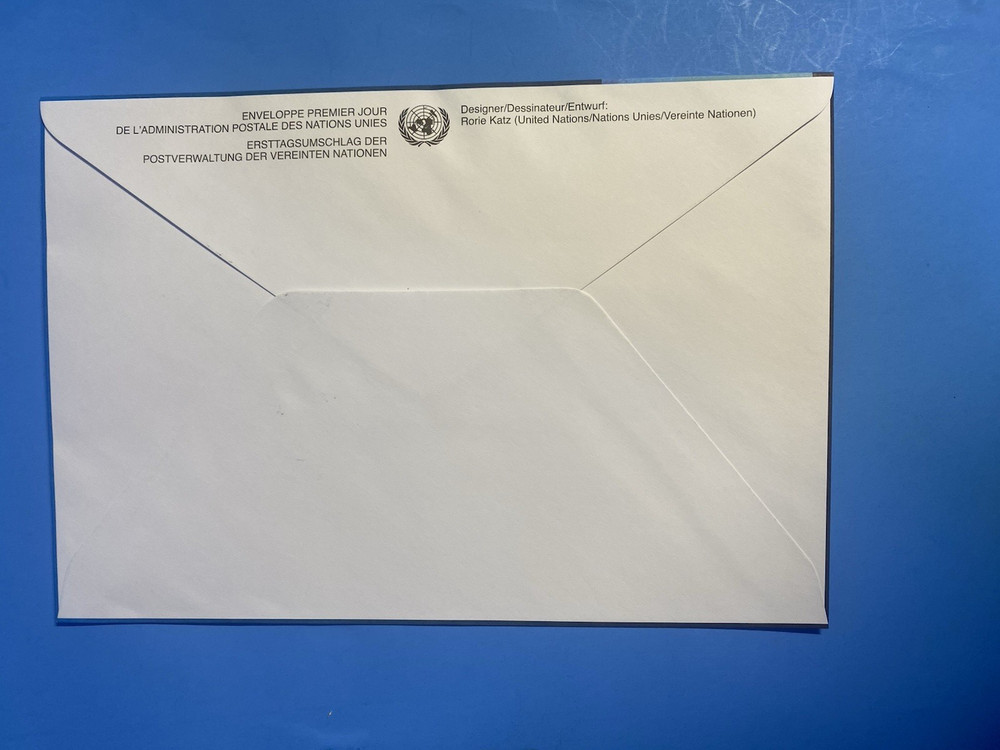 2010 UN LARGE FIRST DAY COVER - ONE PLANET ONE OCEAN