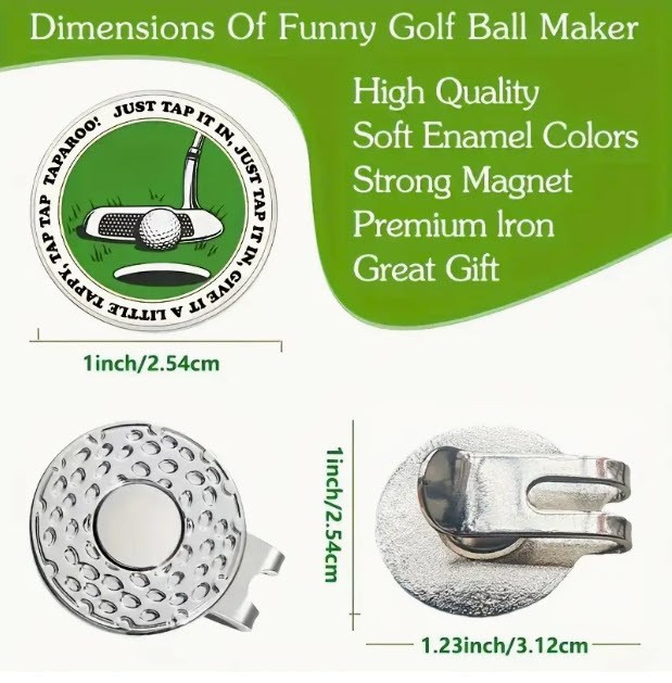 Happy Gilmore Saying Golf Ball Marker