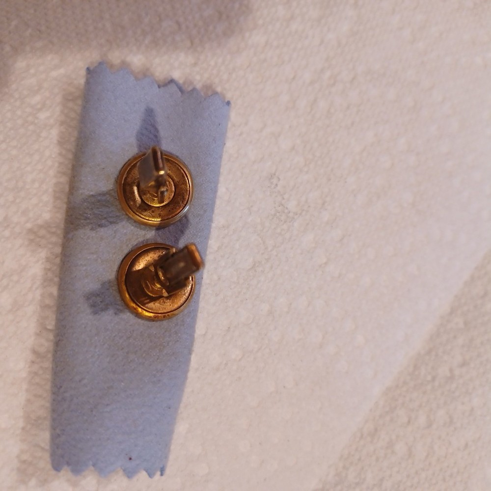 Animus Opibusque Parati Cuff Links - Vintage EUC