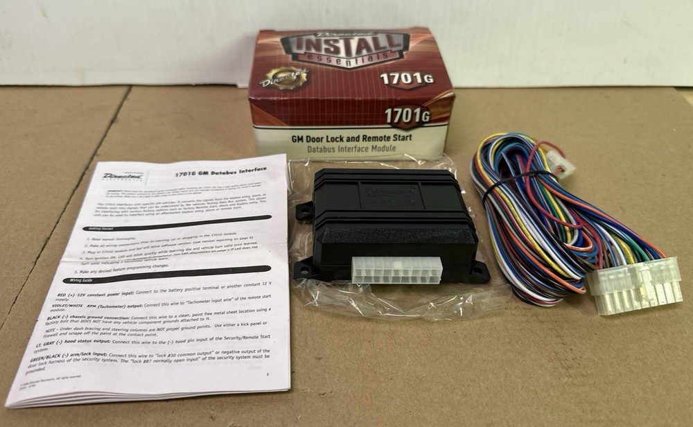 DEI Directed 1701G GM Door Lock and Remote Start Databus Interface Module