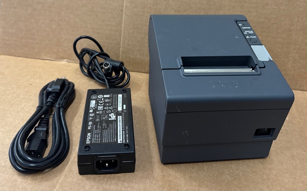 EPSON TM-T88IV PRINTER with Power Supply