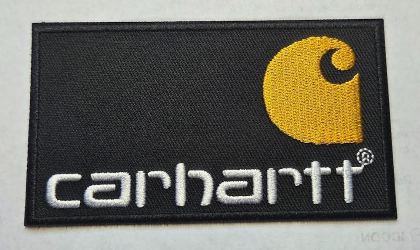 Carhartt (embroidered iron/sew on patch)