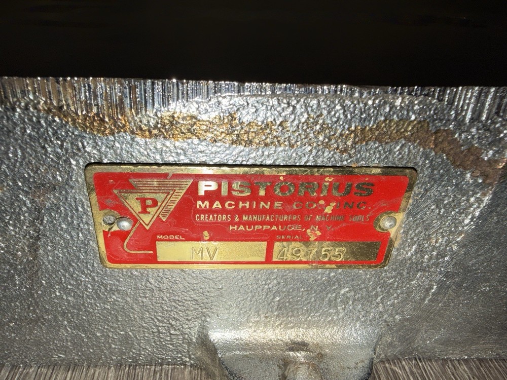 PISTORIUS MV Pneumatic Miter Vise - Untested