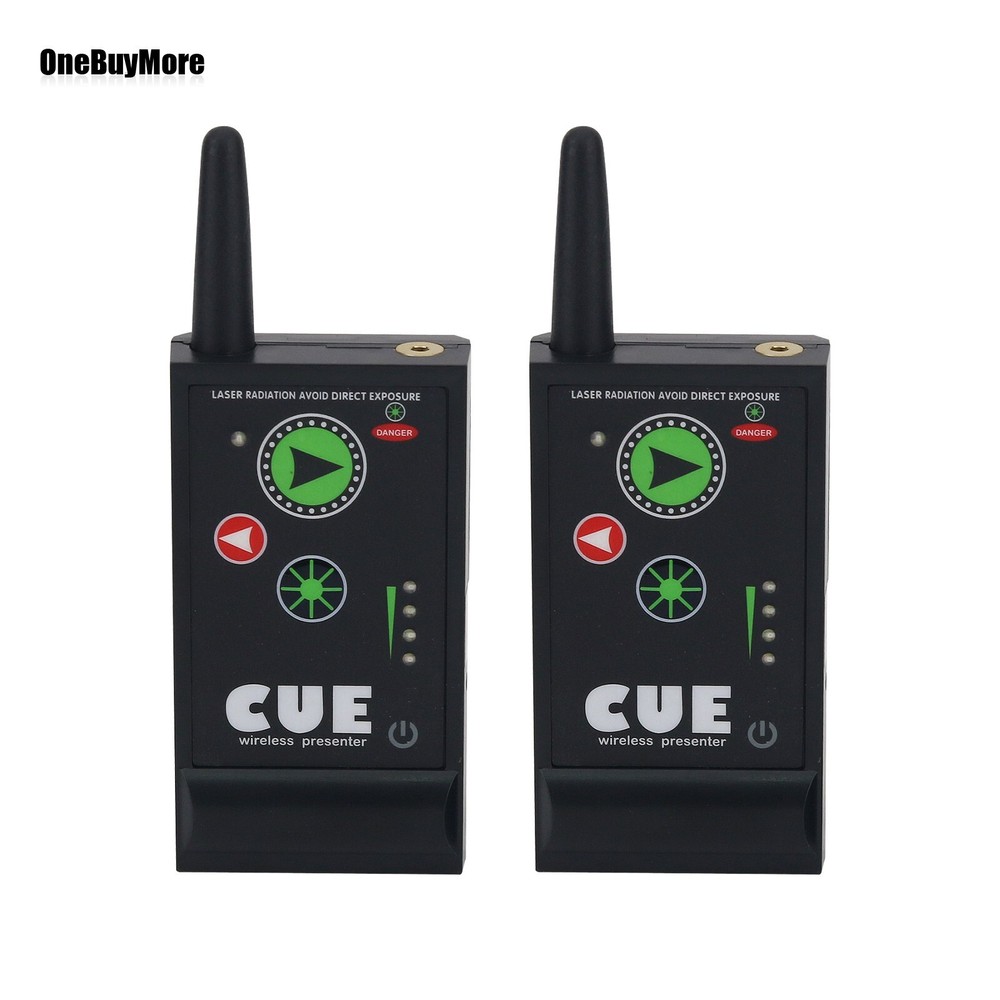 Super Cuelight Presenter Remote 1 Receiver 2 Transmitters for PPT Presentation